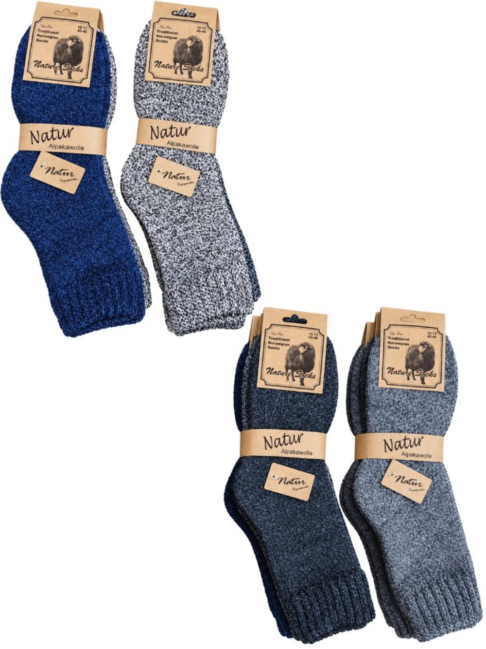 Men’s Wool Blend Winter Socks 12 Pack Warm Thick Crew Socks Size 10-13 BRAND NEW